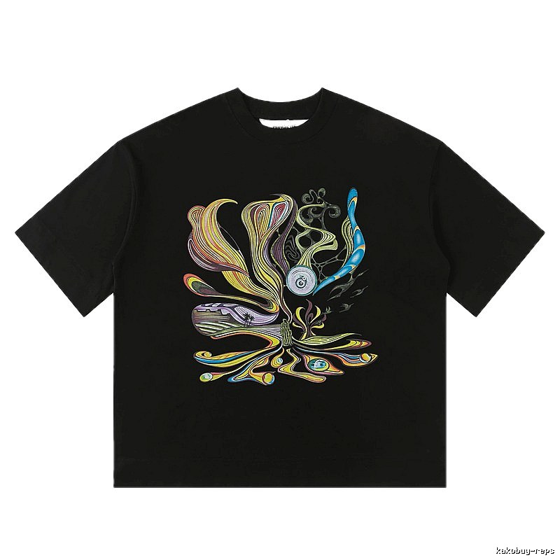 Abstract-style Black T-shirt of House of Errors