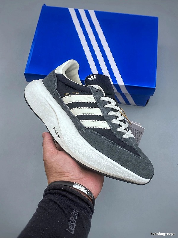 Adidas Modern Runners, Technical Side Panels in Black and White