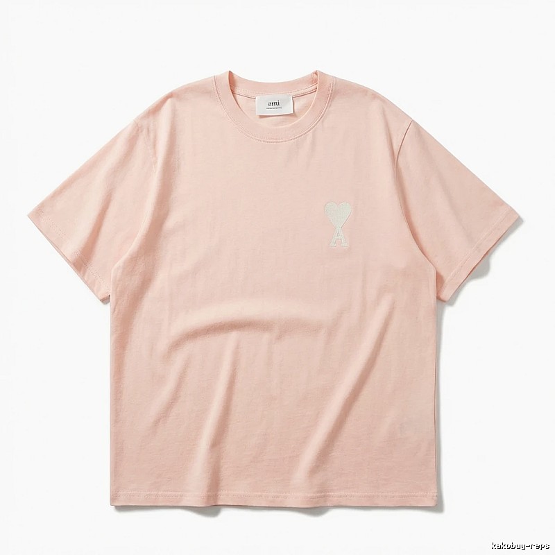 AMI Basic Pink T-shirt