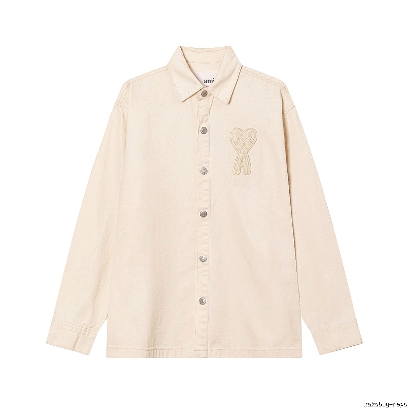 AMI Embroidered Love Style Shirt
