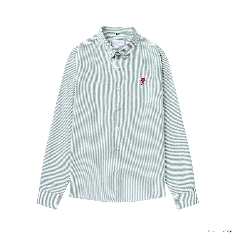 AMI Heart - Shaped Stripe Shirt