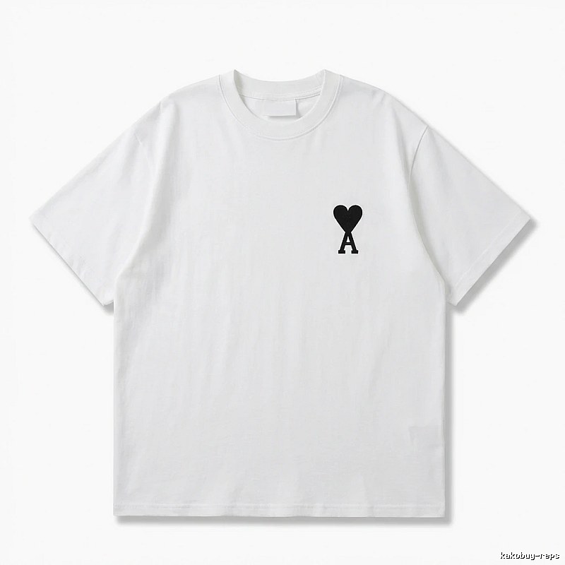 AMI Love Simple White T-shirt