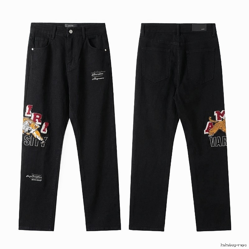 AMIRI retro - style black jeans