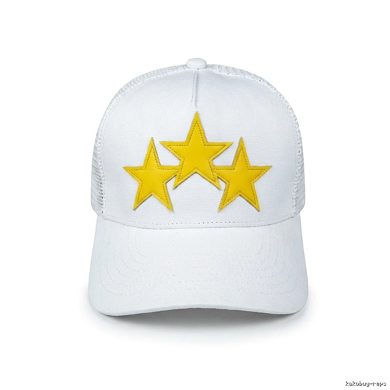 AMIRI Starry Trendy Cool Style White Hat