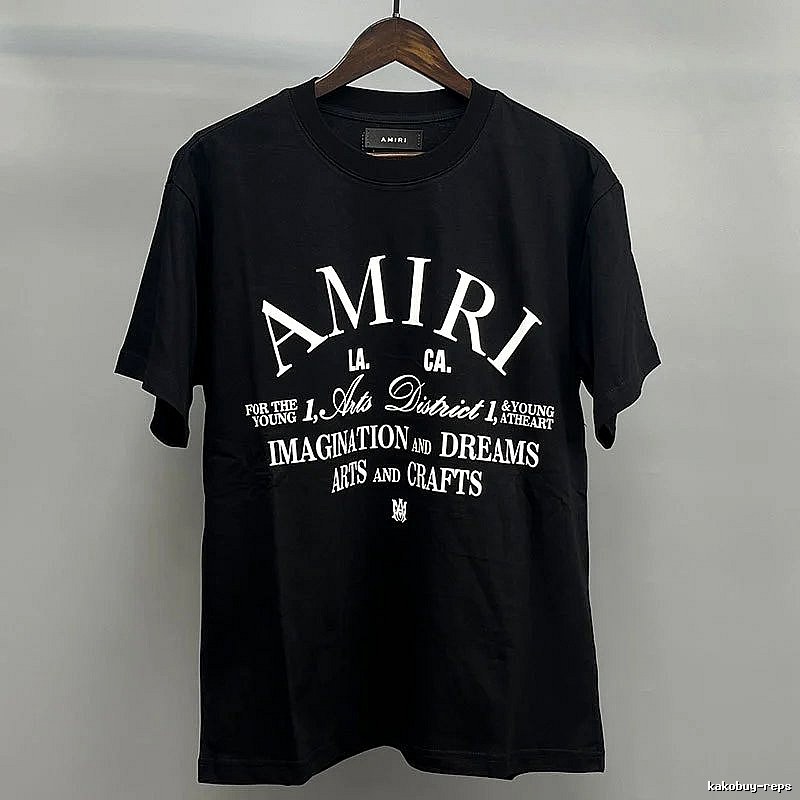 Amiri White Black Records Graphic T-Shirt Minimal Look