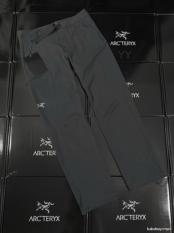Arc'teryx Casual Technical Hiking Pants with articulated construction and a streamlined leg