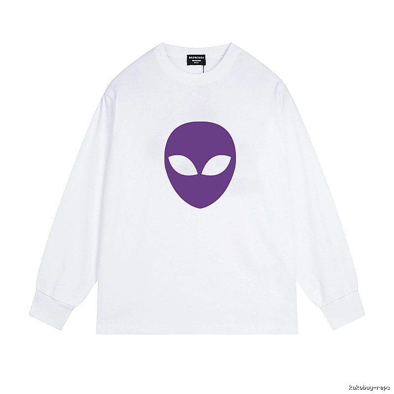 Balenciaga Alien Print White T-shirt