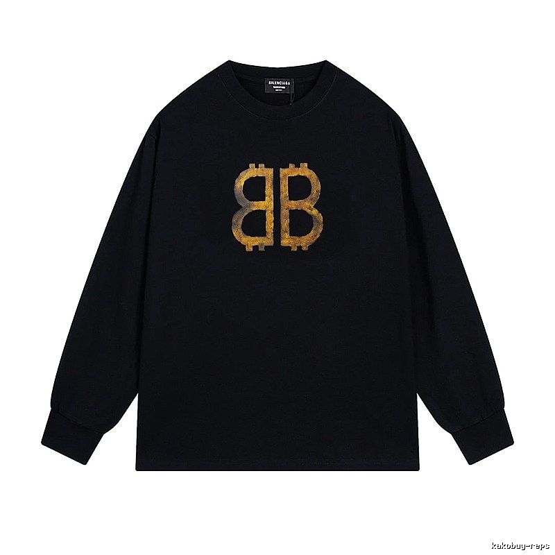 Balenciaga BB Print Black Sweatshirt
