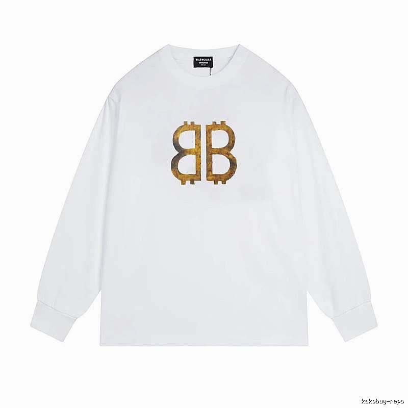 Balenciaga BB Print White T-shirt