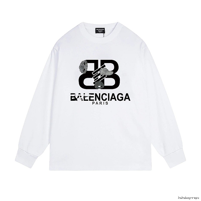 Balenciaga BB Series Simple White T-shirt