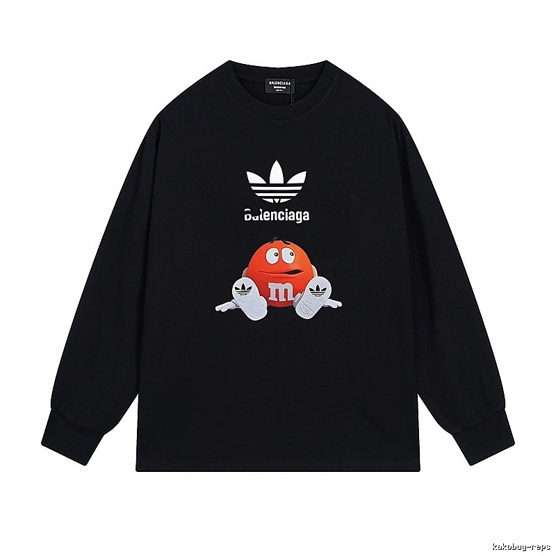 Balenciaga Co-branded Trendy T-shirt
