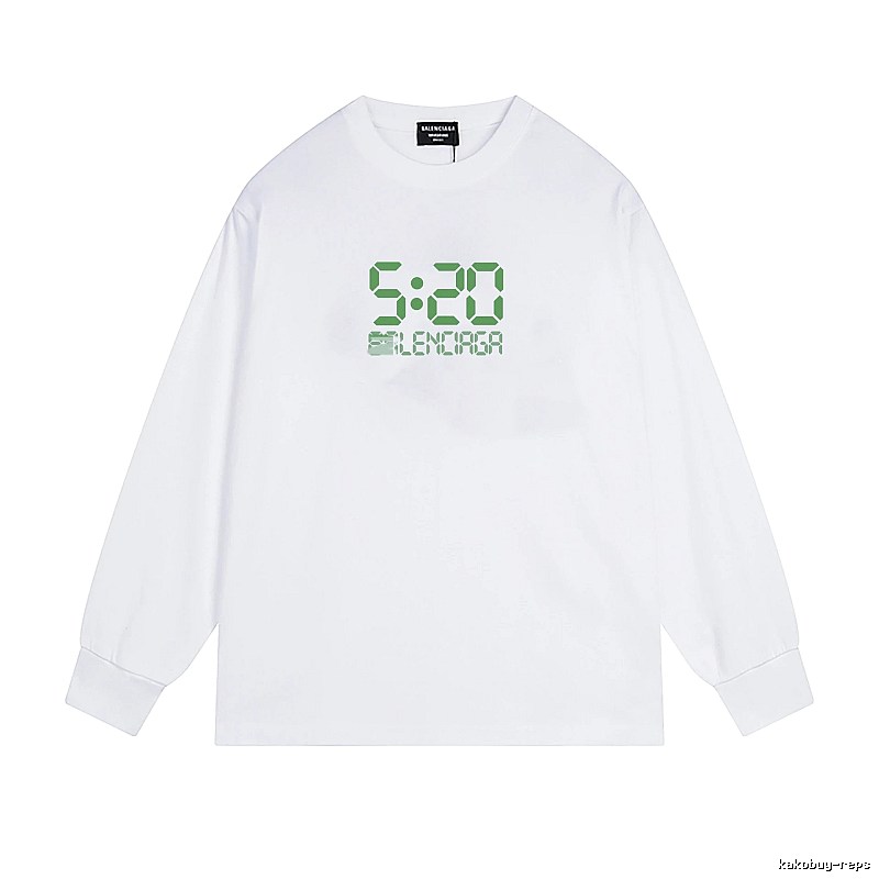 Balenciaga digital-style white T-shirt