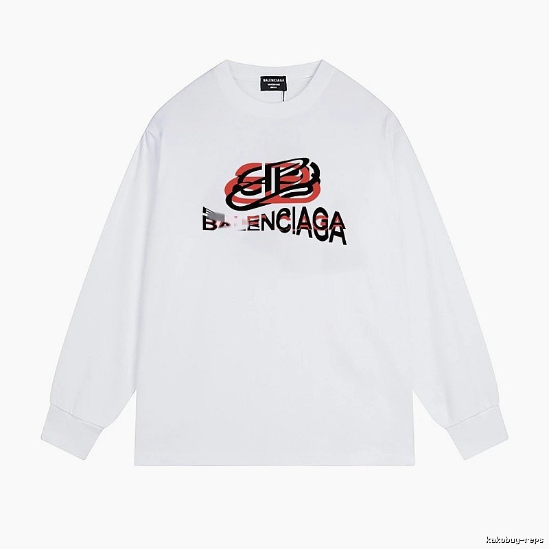 Balenciaga letter white sweatshirt