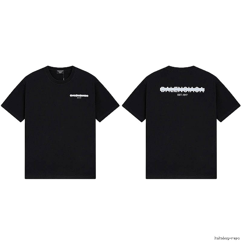 Balenciaga minimalist black T-shirt