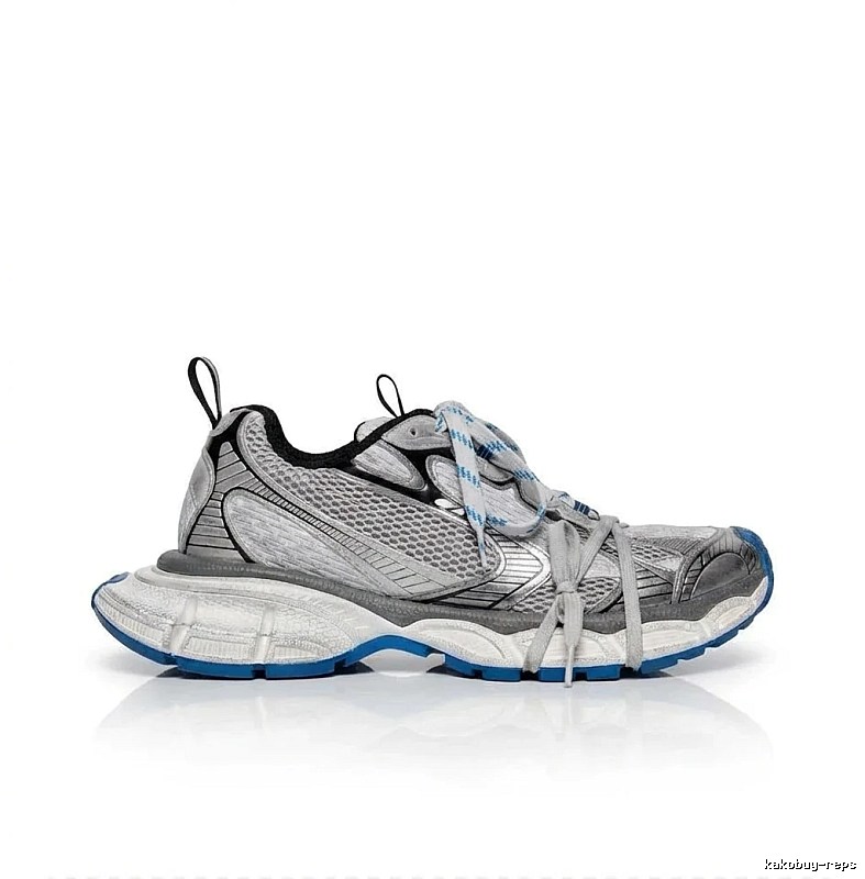 Balenciaga retro gray-blue sneakers