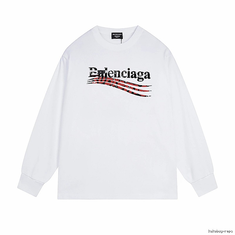 Balenciaga retro-style white T-shirt