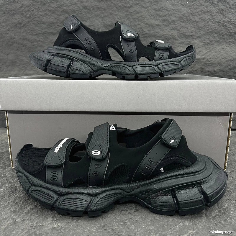 Balenciaga Sport Sandals with Black Strap Sandals for Casual Outfits