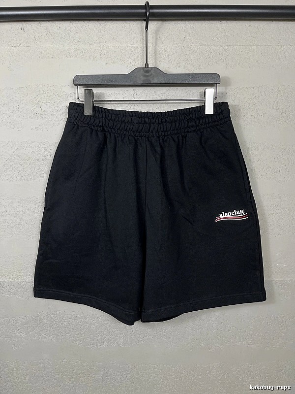 Balenciaga sporty black shorts