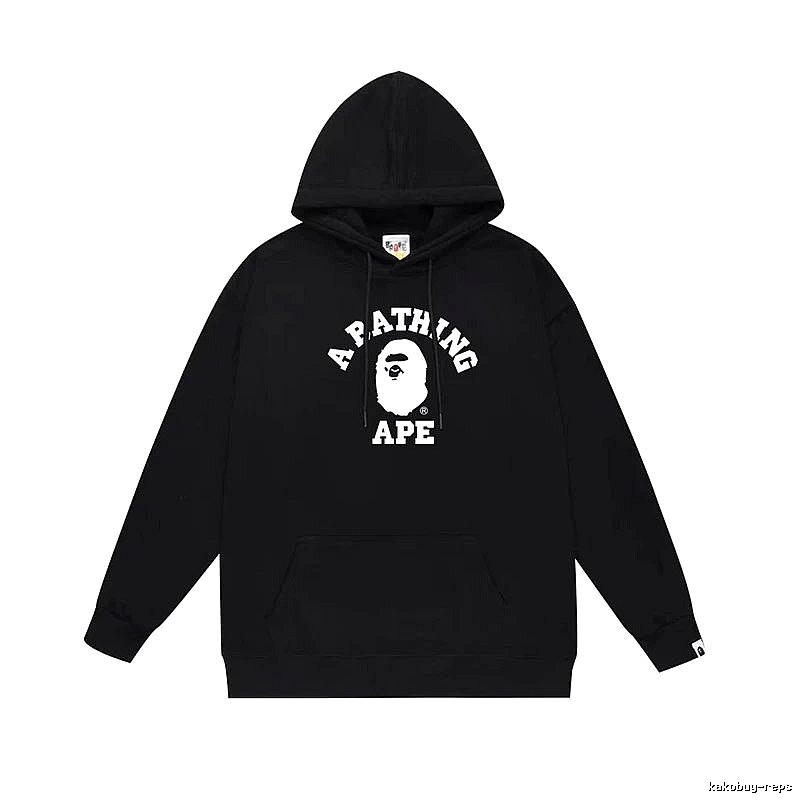 Bape Ape Head Simple Black Sweatshirt