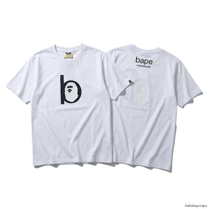 Bape Ape Head Simple White T-shirt