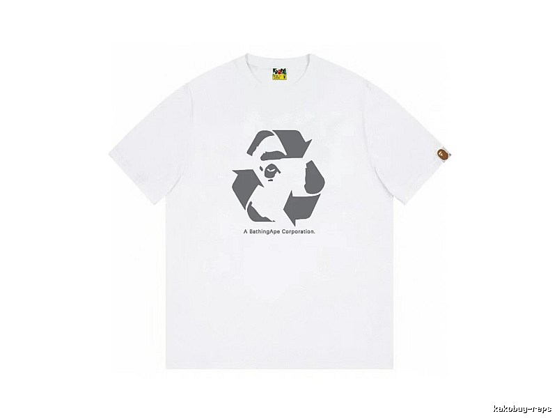 Bape Recycling Collection White T-shirt