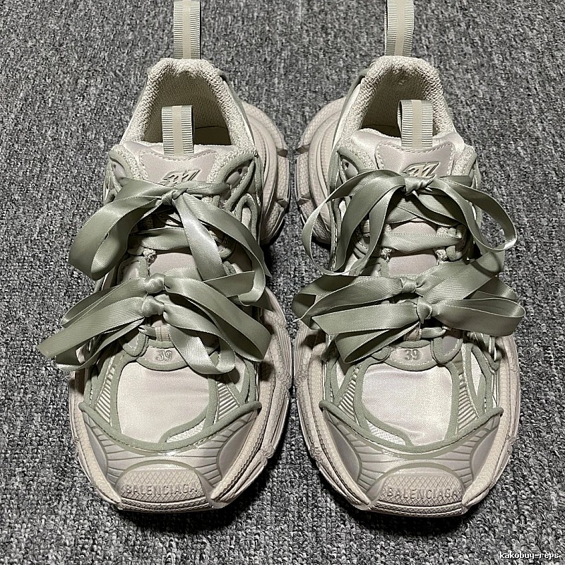 Beige Runner Sneaker by Balenciaga with Beige Layered Runner