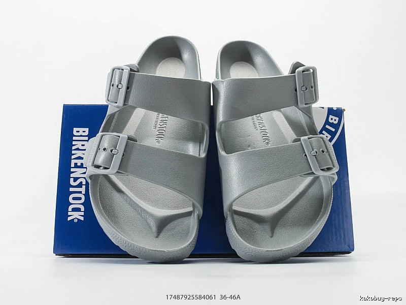 BIRKENSTOCK Arizona Casual Gray Slide Sandals