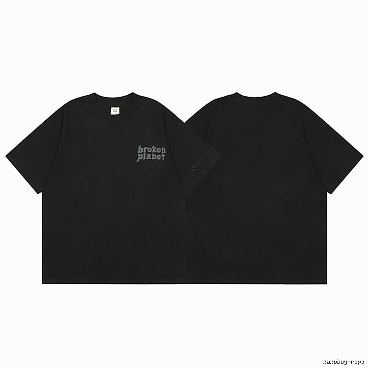Broken Hearts Raised-Print Graphic Black Style Bpi08 Graphic T-Shirt Weekend Wear