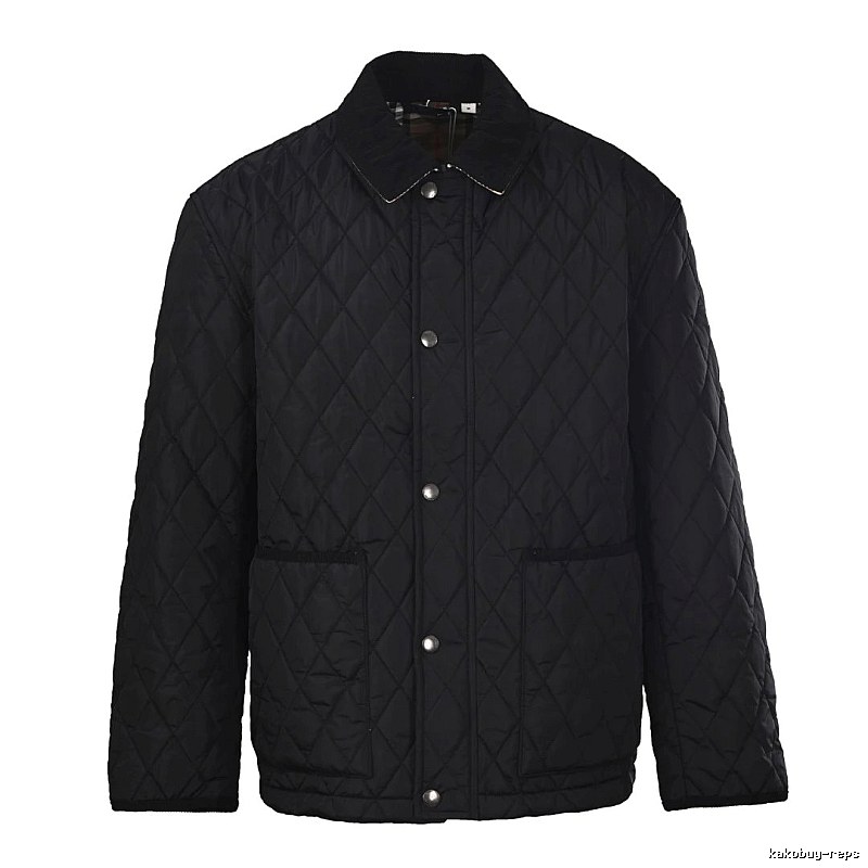 Burberry Diamond Quilting Quilted Field Jacket for winter