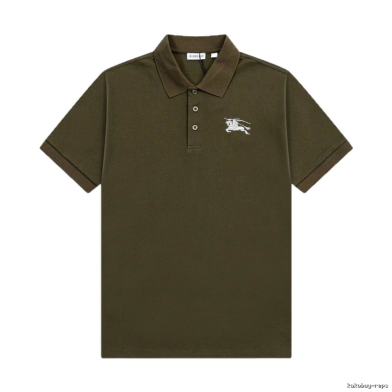 Burberry's retro-style polo shirt with the knight logo