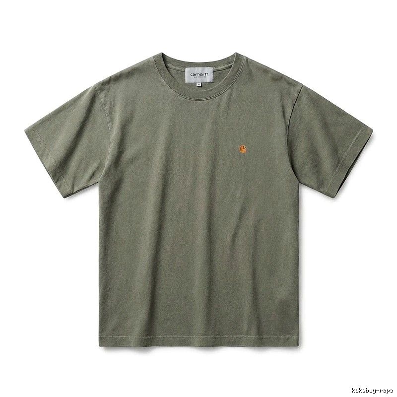 Carhartt basic retro style olive green T-shirt