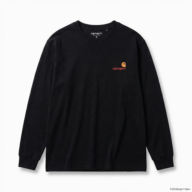 Carhartt simple style black sweatshirt
