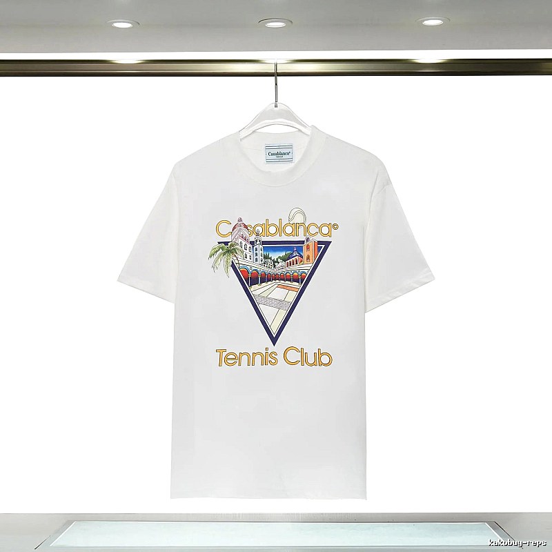 Casablanca retro style white T-shirt