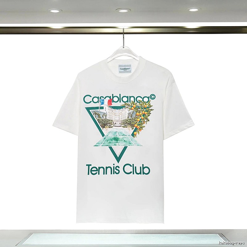Casablanca Tennis Club White T-shirt