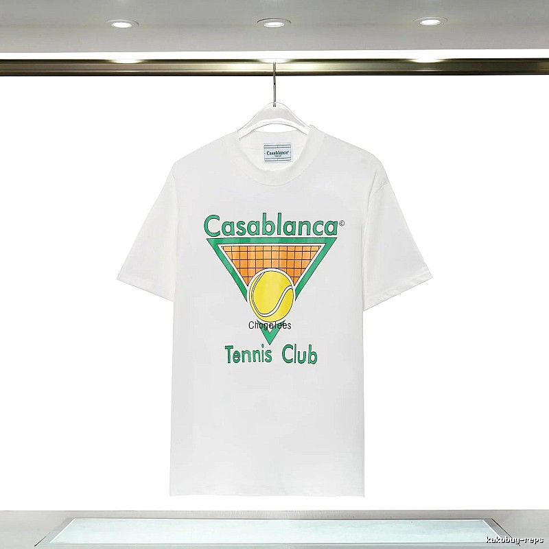 Casablanca Tennis Style White T-shirt