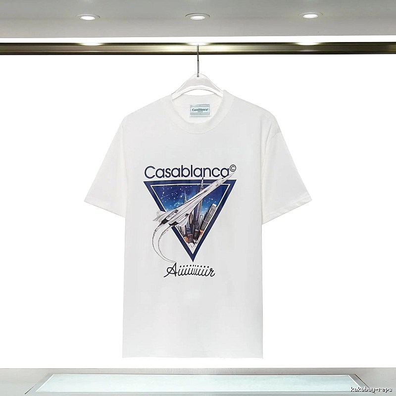 Casablanca Universe Wind White T-shirt