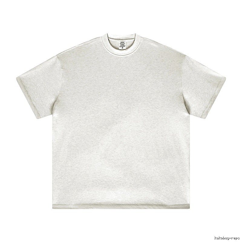 Casual Plain white T-shirt Minimal White Short for Streetwear Looks