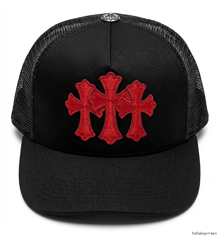 Chrome Hearts Cross Cool Black Hat