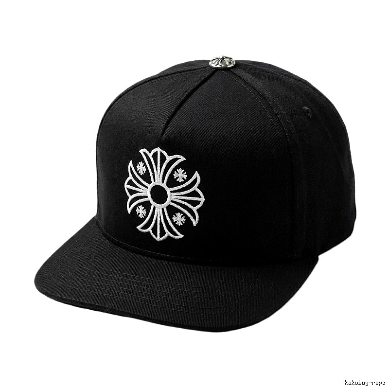 Chrome Hearts Cross Flower Retro Black Hat