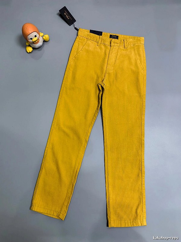 Clean Utility-Inspired Leg And Simple Waistband Mustard Yellow Straight Casual Pants