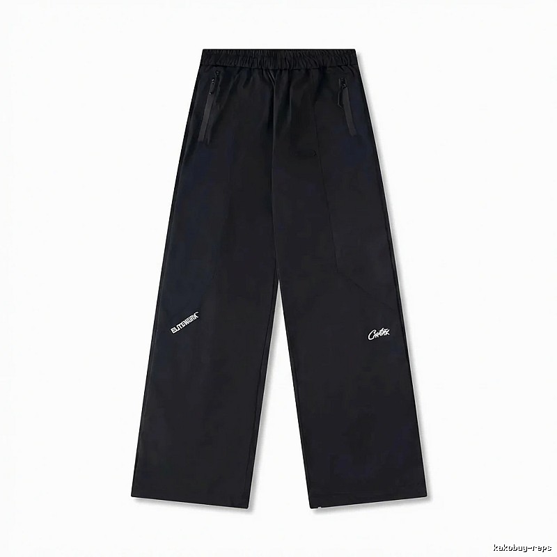 Corteiz Elite Series Trendy and Cool Style Black Long Pants