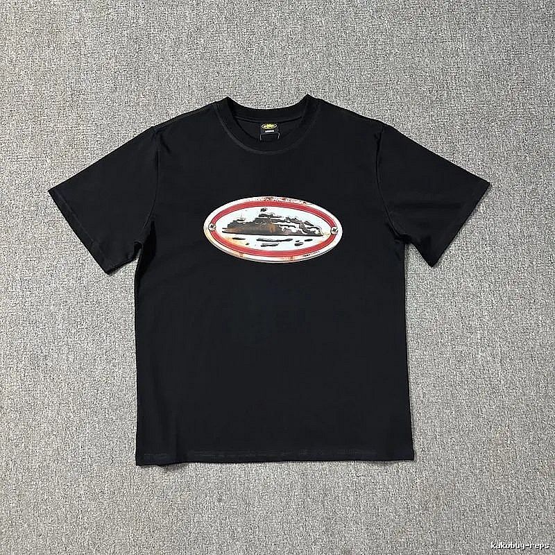 Corteiz Premium Style Logo T-shirt Black Corteiz for Resort Outfits