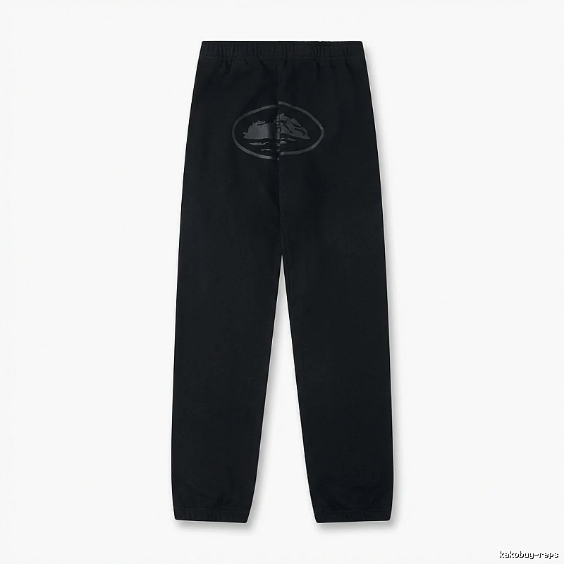 Corteiz Printed Casual Black Pants
