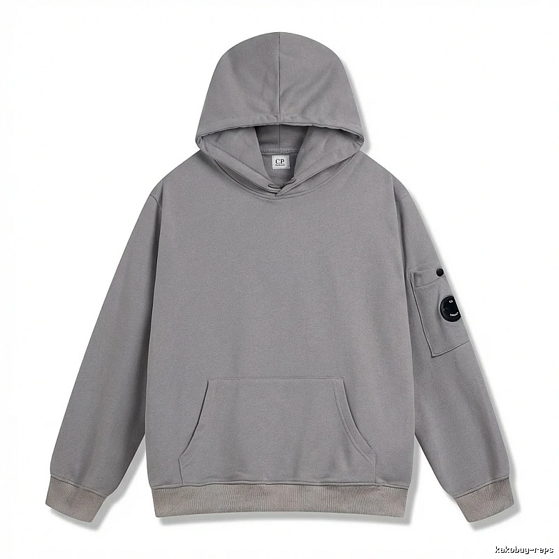 C.P. Grey Trendy Brand Hoodie