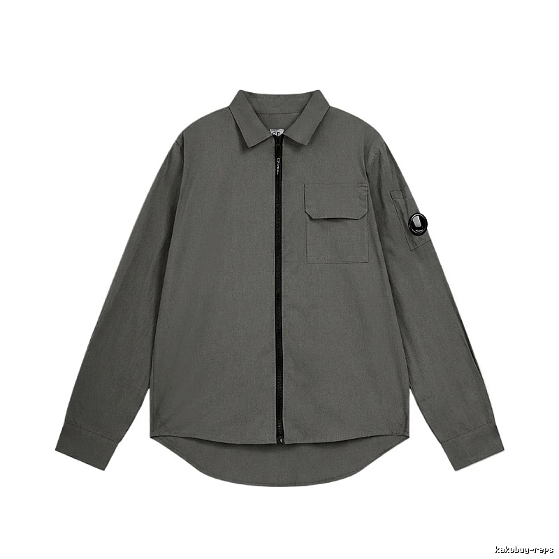 C.P. Grey Workwear Style Shirt