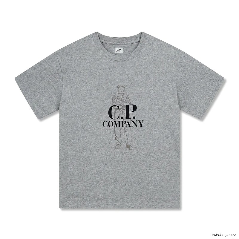C.P. Retro Style Gray T-shirt