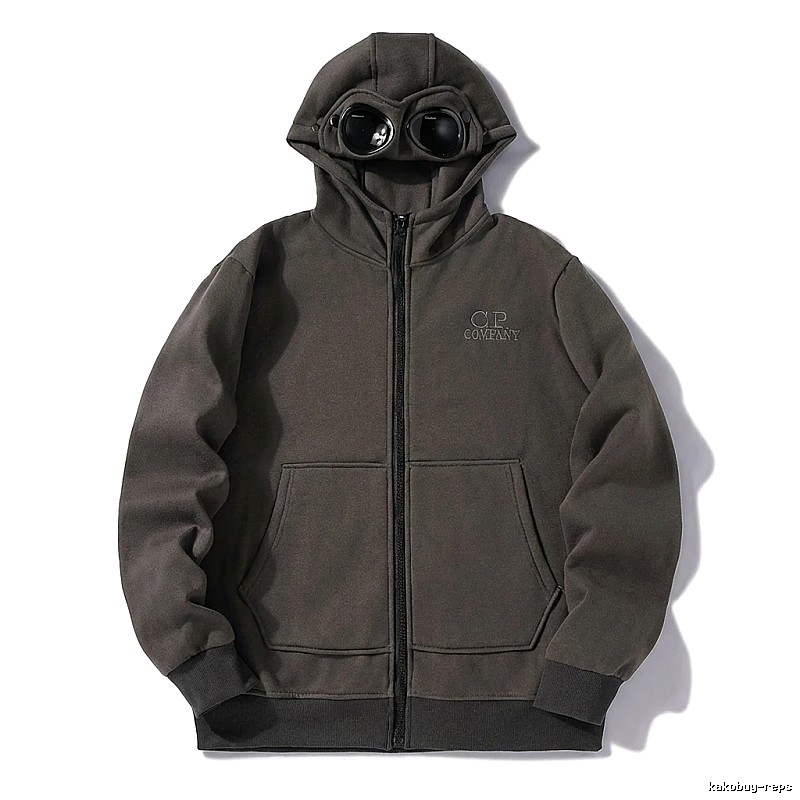 C.P. workwear style dark gray hoodie