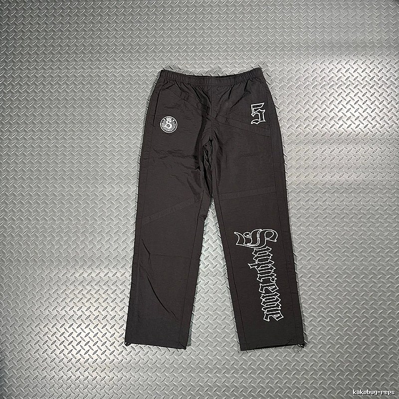 Dark Grey Snoop Graphic Streetwear Pants