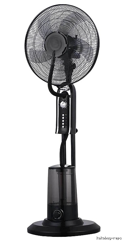Desktop Pedestal Cooling Fan For Remote Cooling 16-inch Mechanical Control eu Plug
