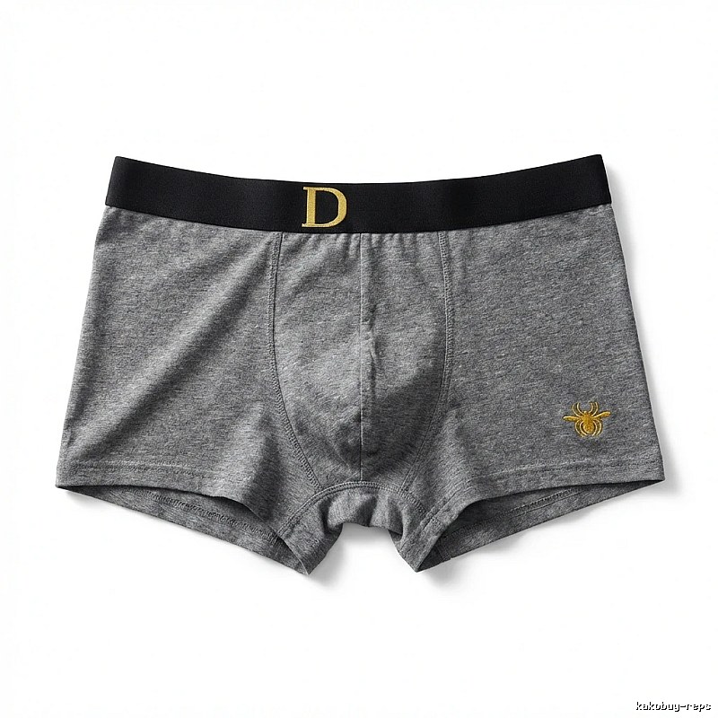 Dior minimalist style grey underwear